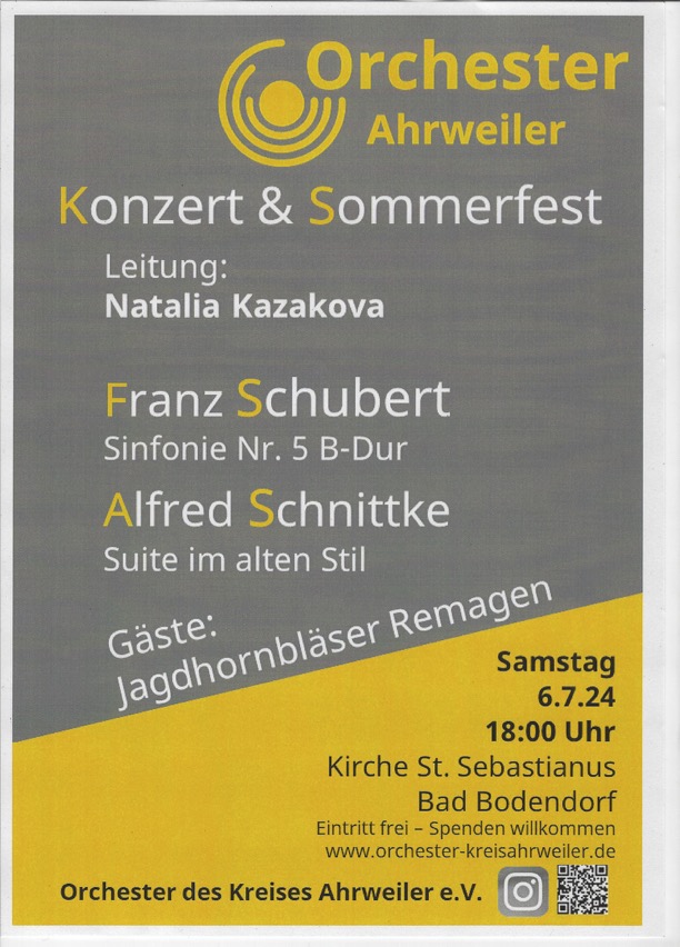 Konzert & Sommerfest @ Kirche St. Sebastianus | Sinzig | Rheinland-Pfalz | Deutschland